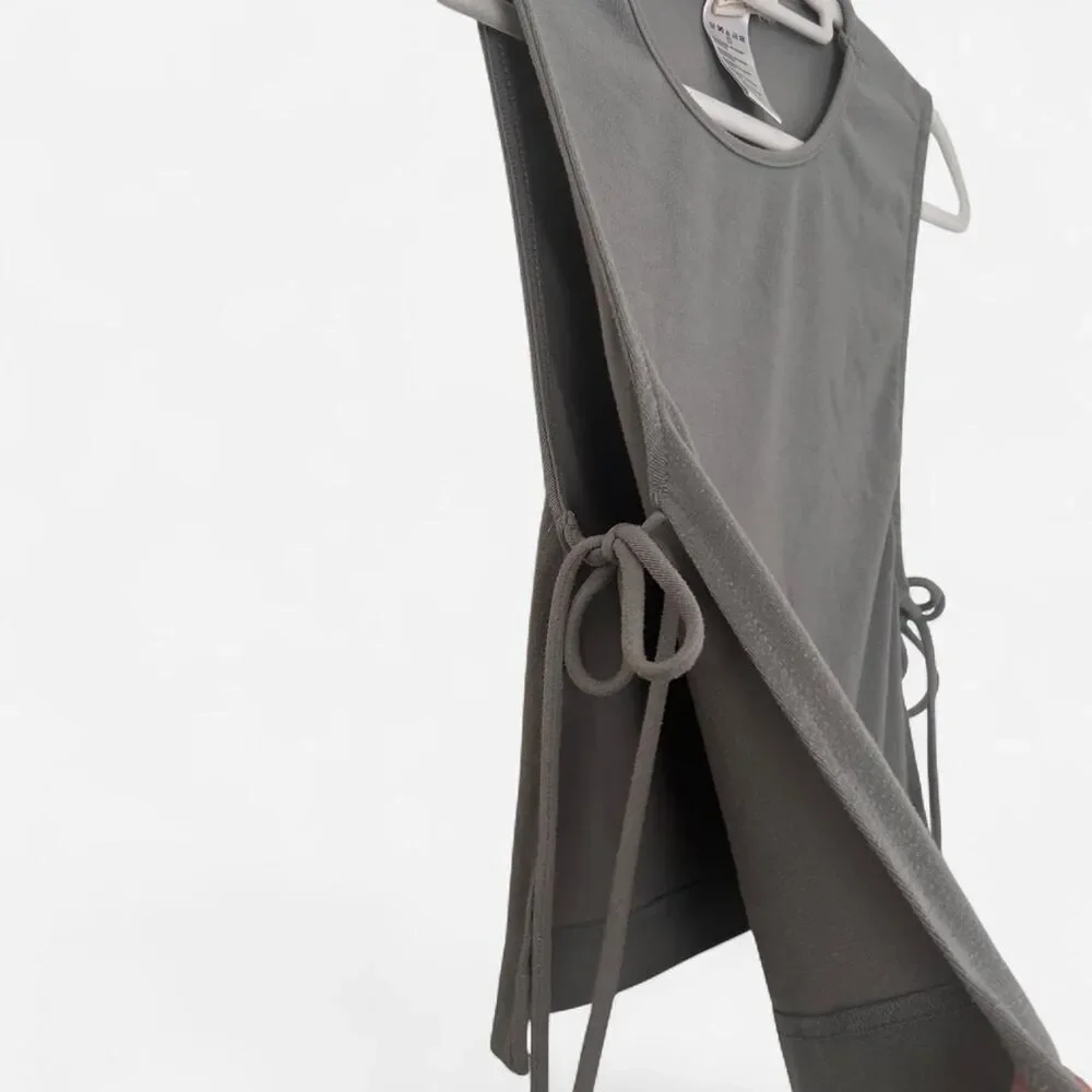 Free People Beach “Sinead” Side-Tie Muscle Tank – Coastal Cool Grey XS - Picture 5 of 7